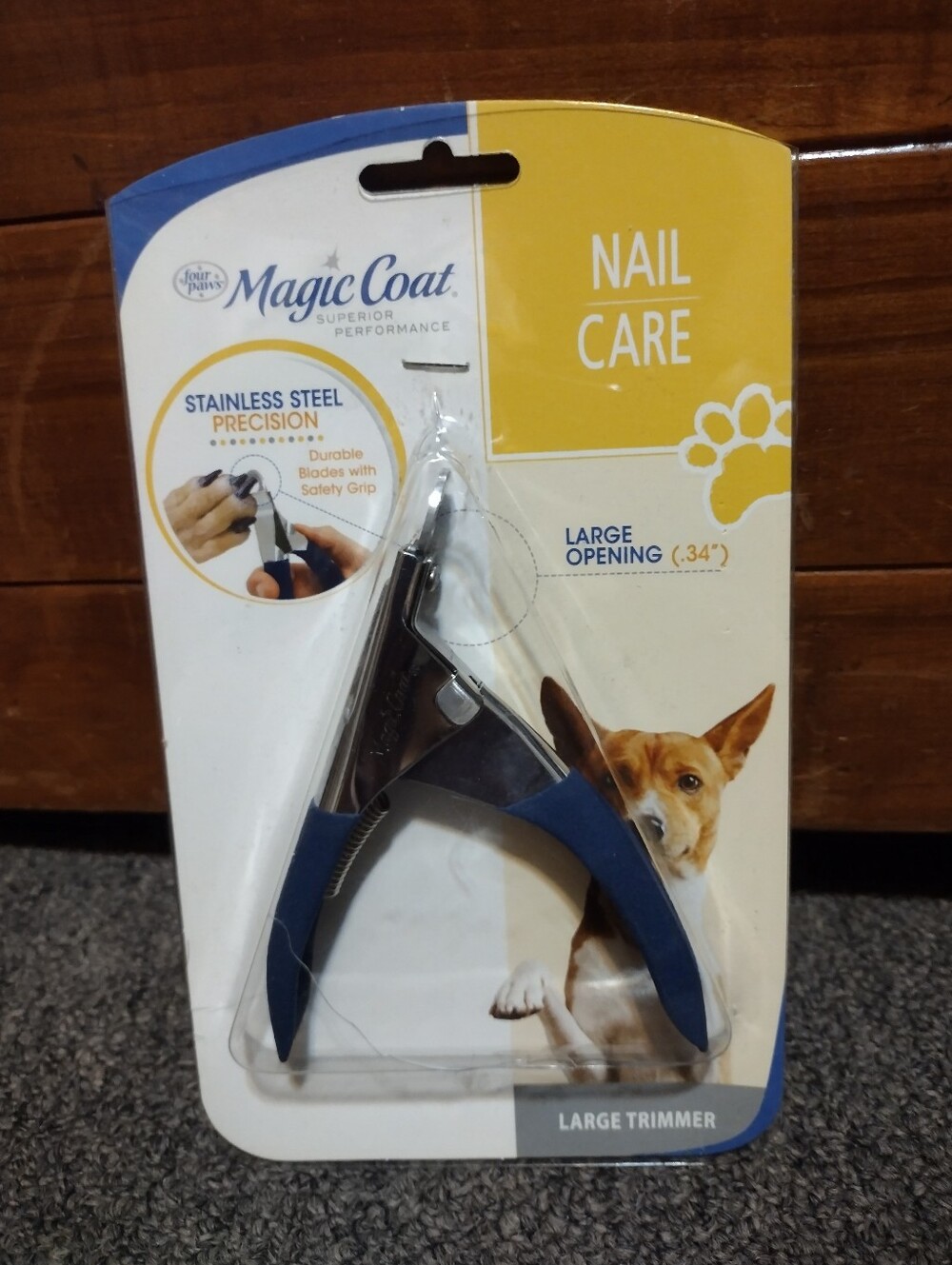 Magic Coat Nail Care Stainless Steel Large Opening Large Trimmer